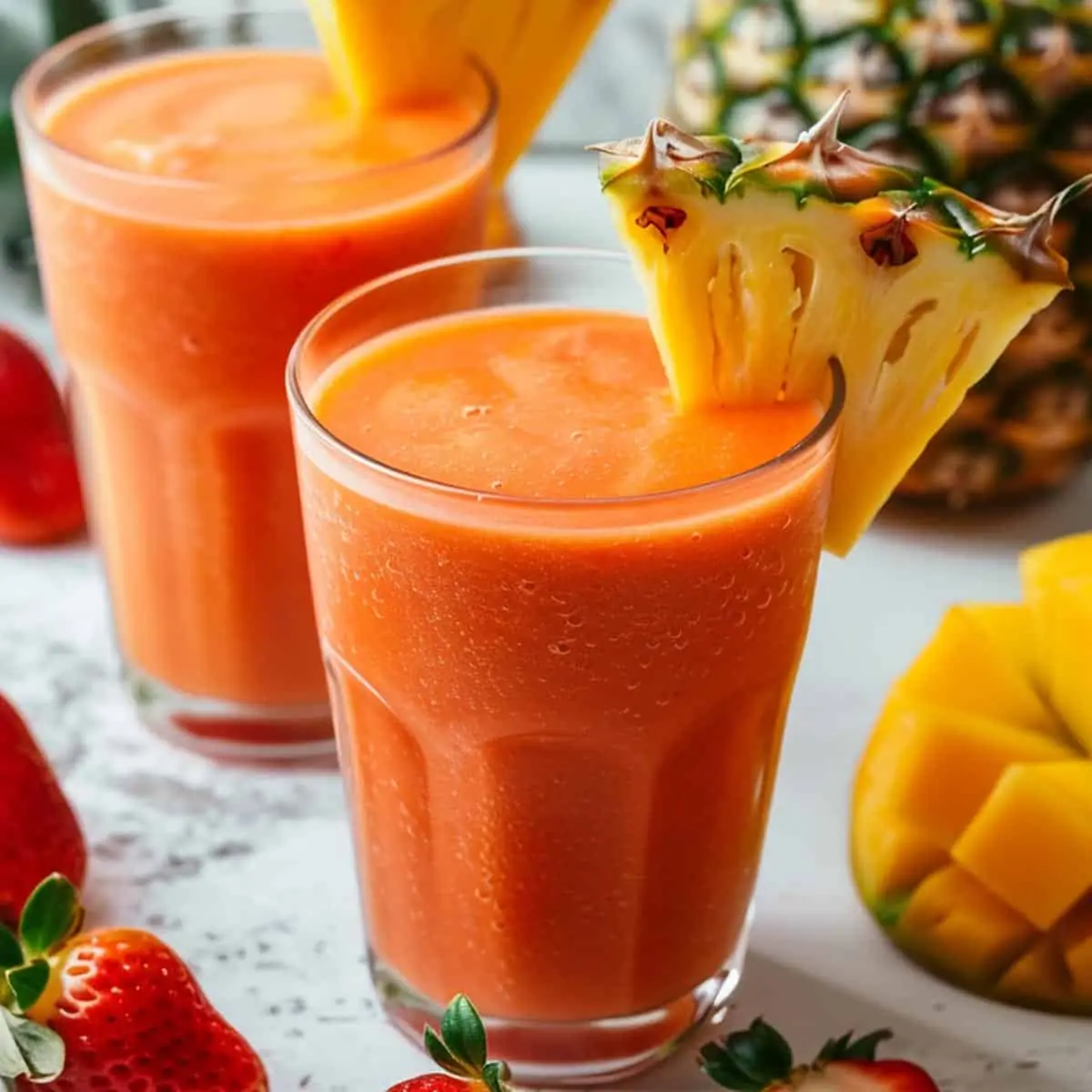 Papaya Sunrise Smoothie