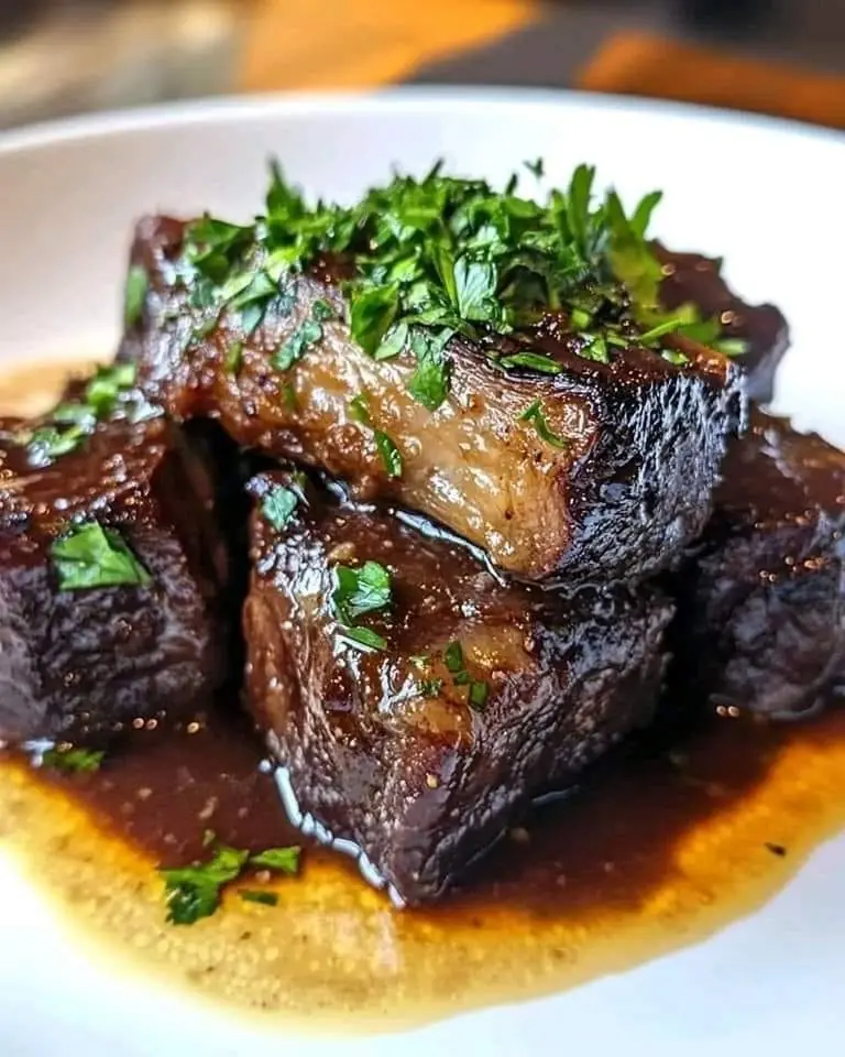 Herb-Braised Beef Short Ribs (Alcohol-Free)