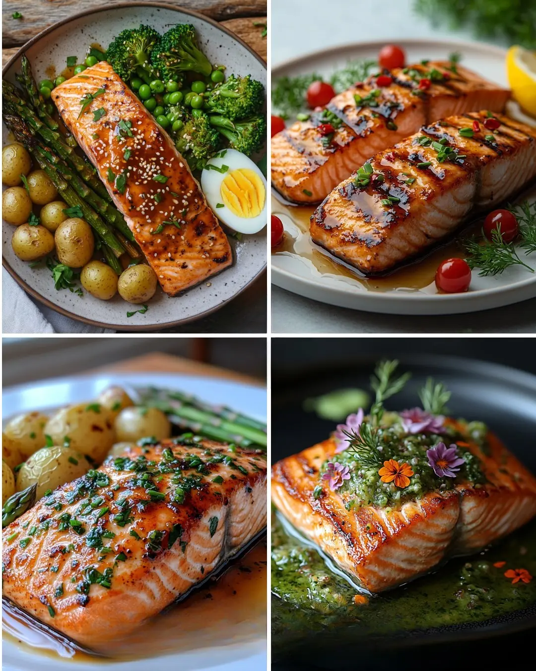 Miso Glazed Salmon & Roasted Asparagus
