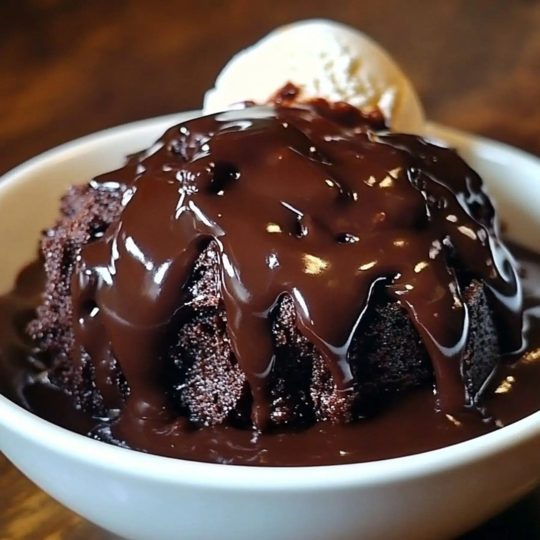 Hot Fudge Chocolate Pudding Cake - Don't Lose This Recipe 😋