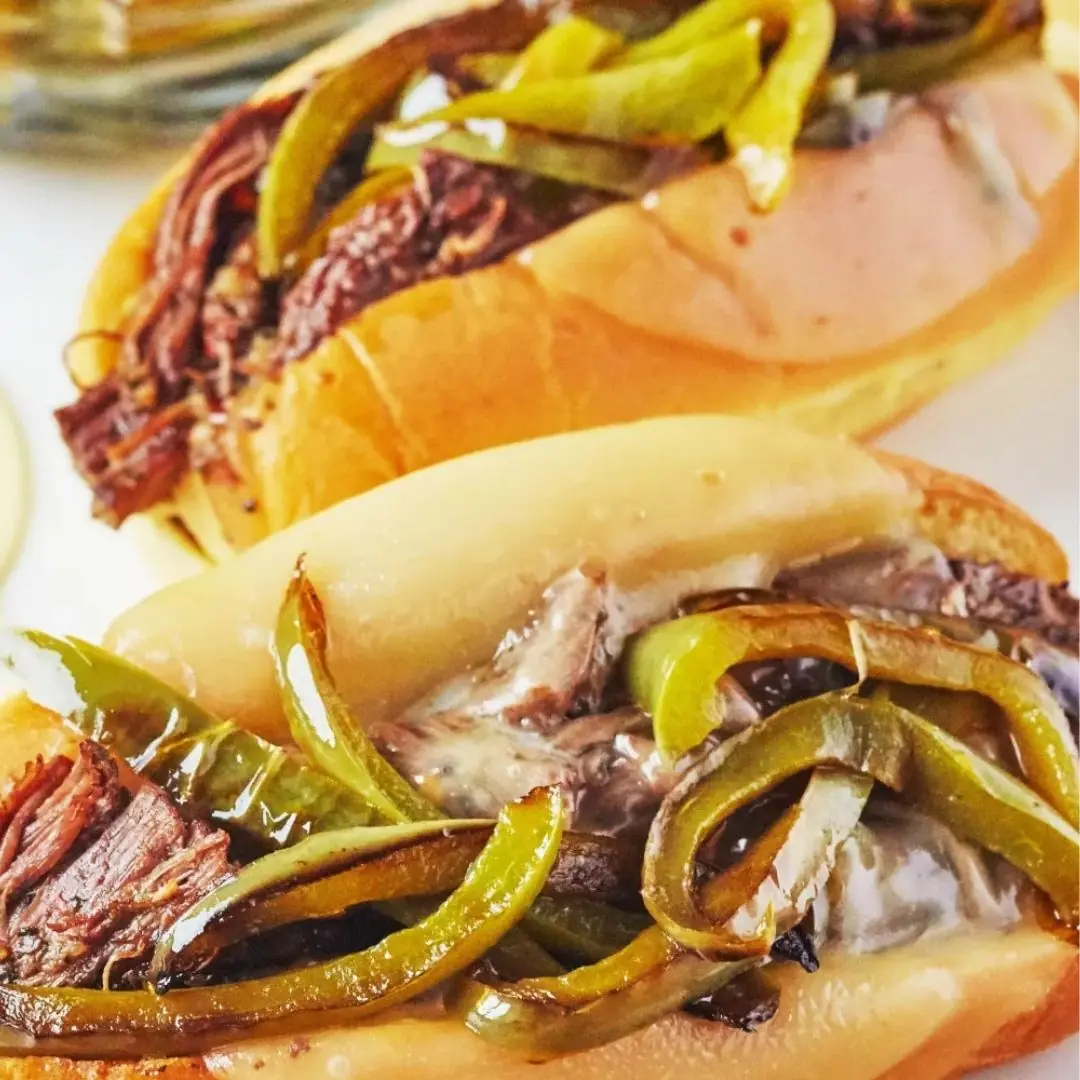 Pressure Cooker Italian Beef Sandwiches