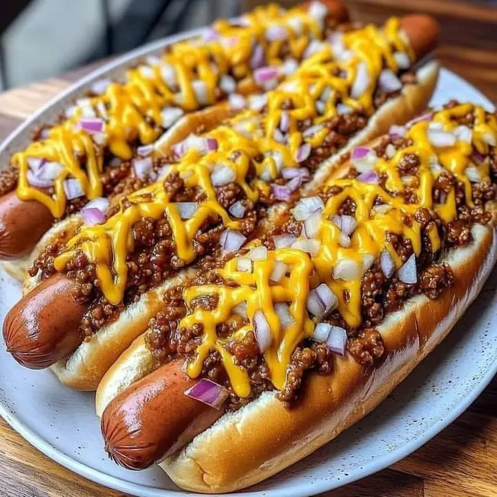 WOULD YOU EAT THIS CHILI CHEESE DOG