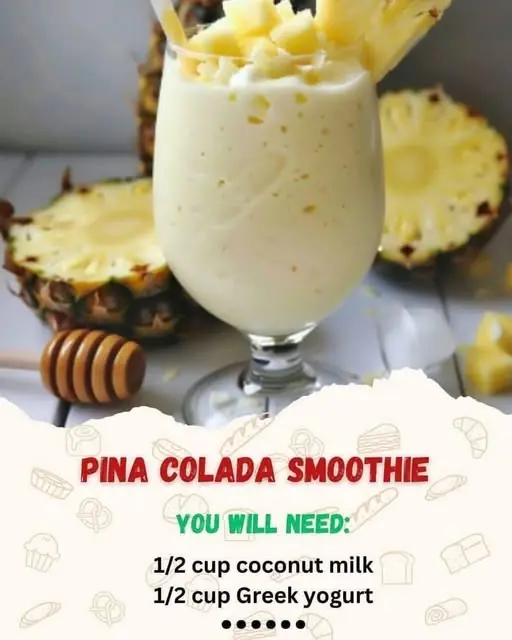 Pina Colada Smoothie Recipe