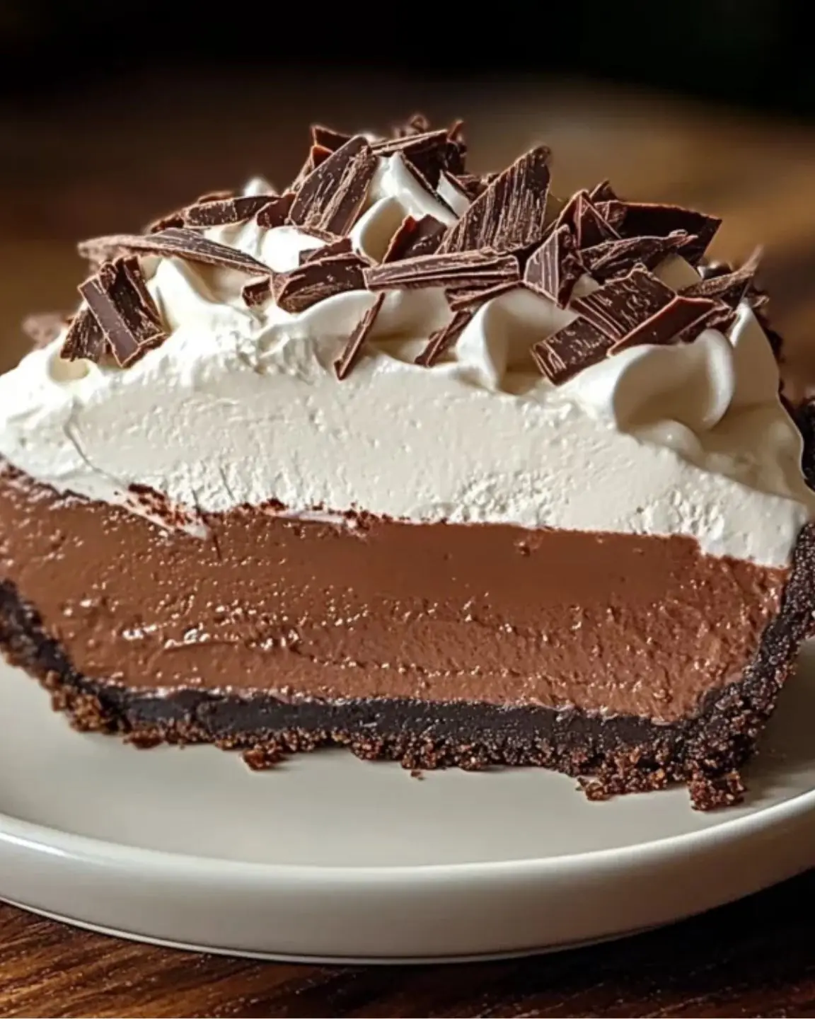 No Bake Chocolate Cream Pie – Easy and Delicious