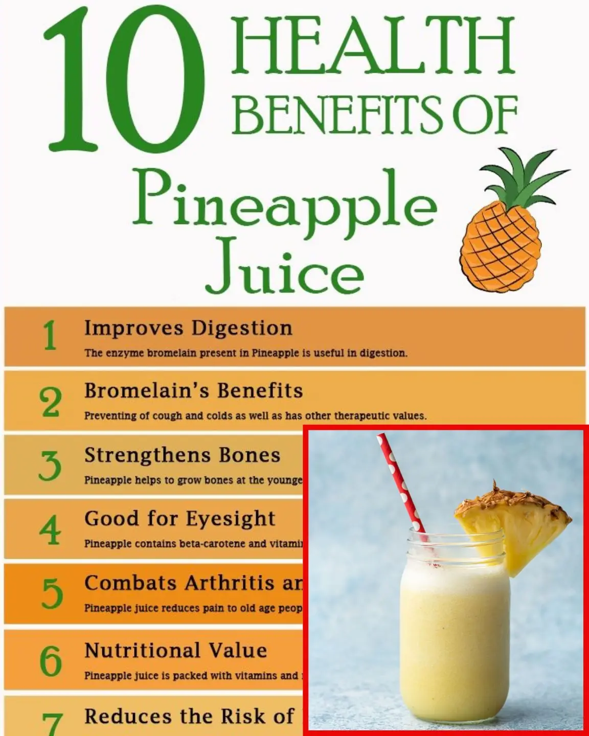 Refreshing Pineapple Ginger Drink