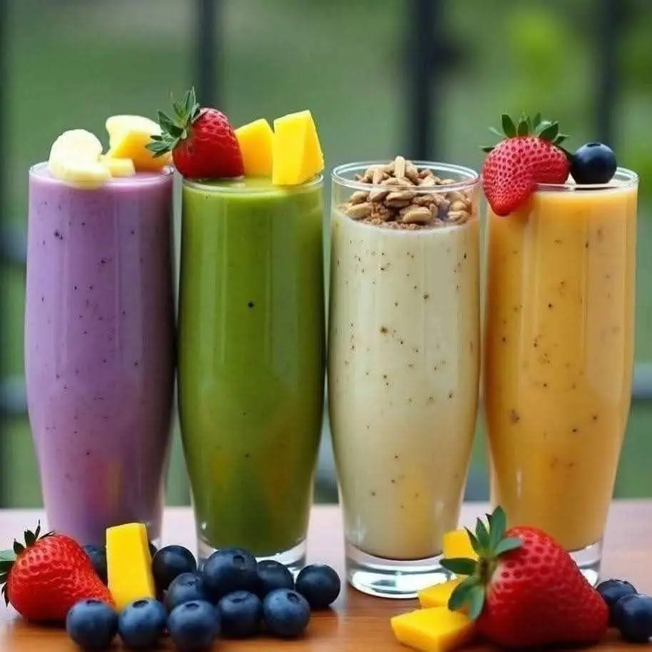 4 Smoothies recipes