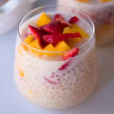 Mango Strawberry Sago