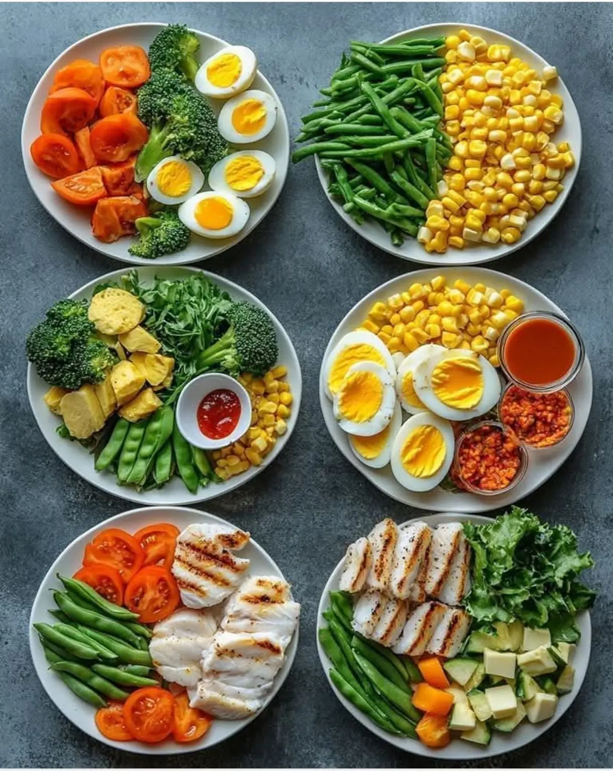 6 Balanced & Colorful Plates for a Healthier Lifestyle
