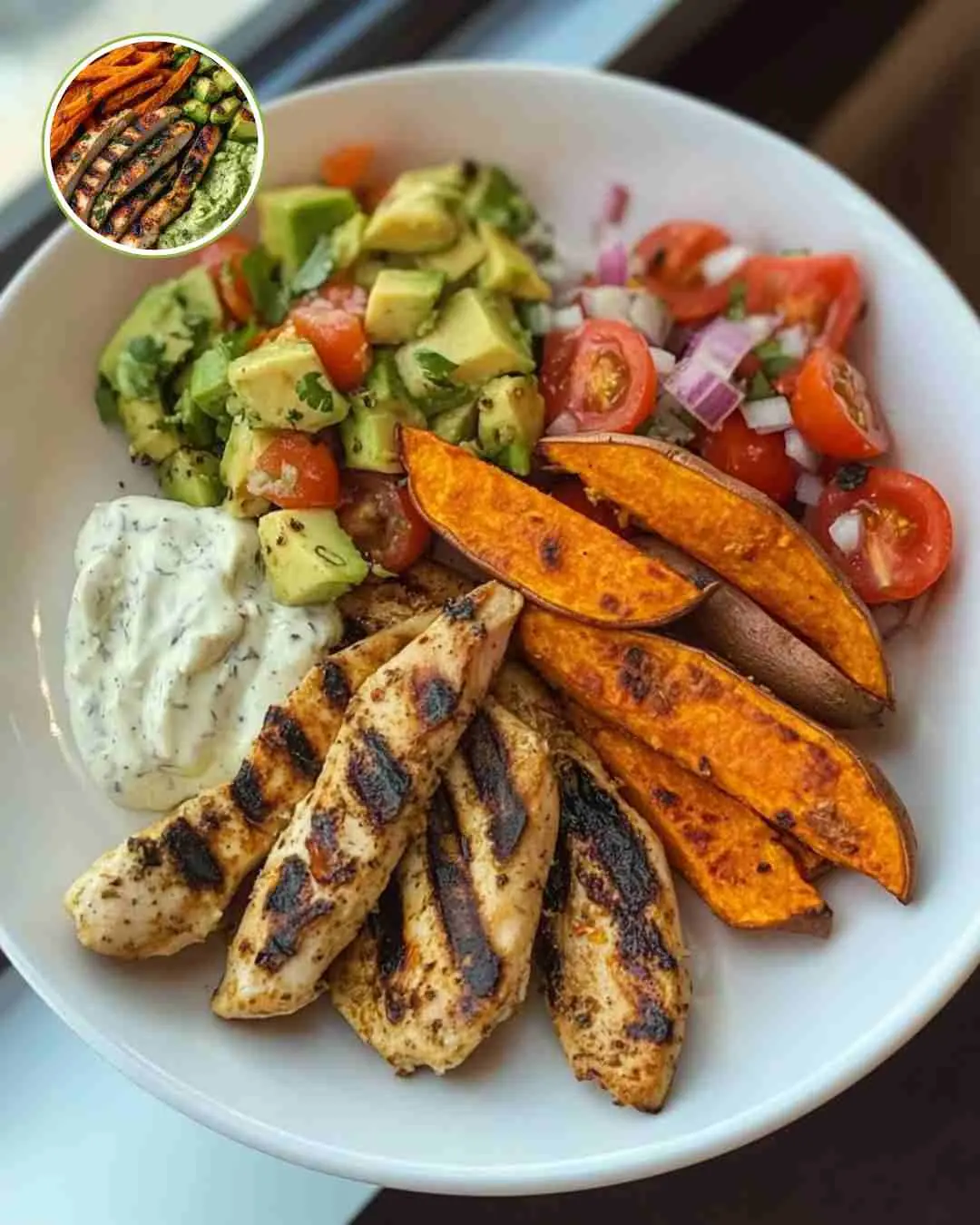 Ultimate Grilled Chicken & Sweet Potato Power Bowl
