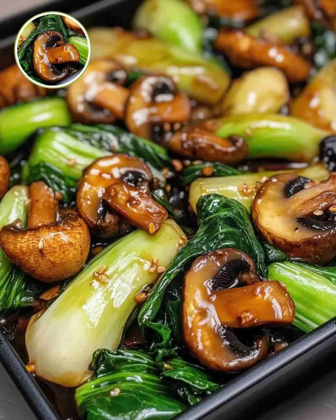 Bok Choy and Mushrooms in Oyster Sauce: A Simple, Flavorful Stir-Fry