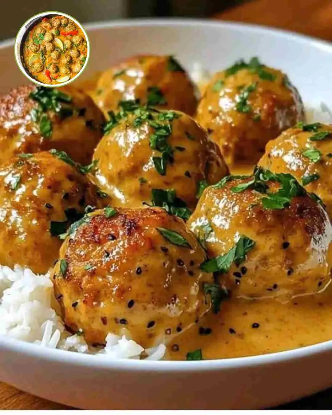 Coconut Curry Chicken Meatballs – A Flavor-Packed Comfort Dish