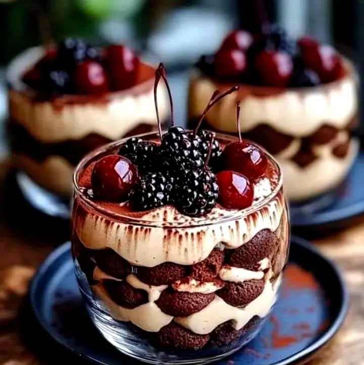Black Forest Tiramisu