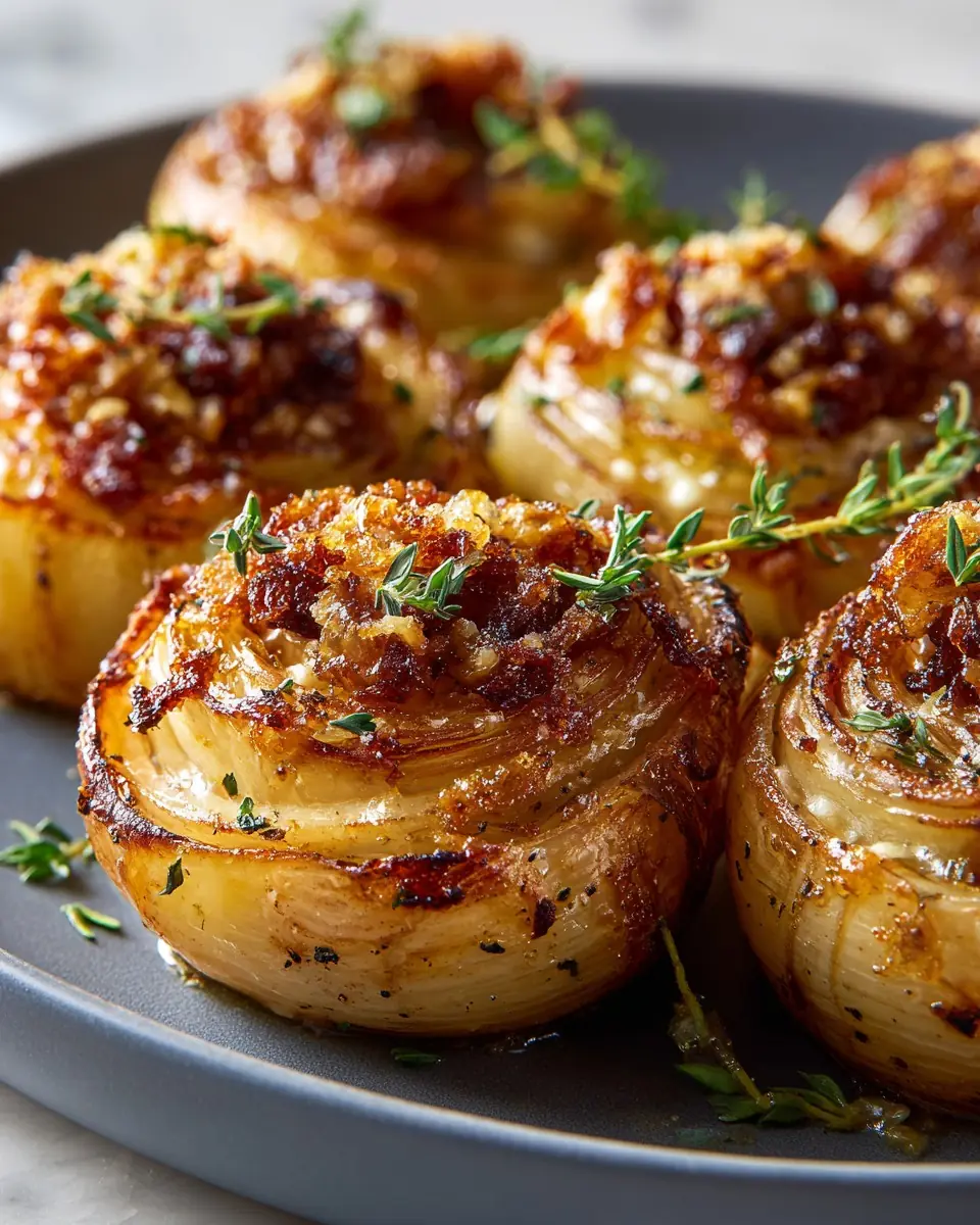 Tamarind-Butter Baked Onions
