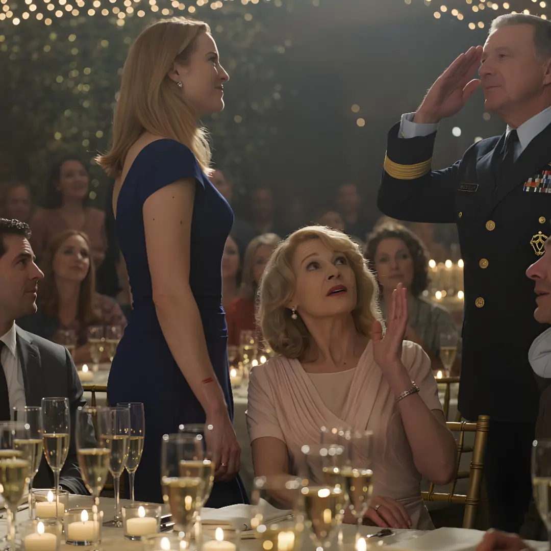 The day my family finally saw the woman behind the uniform and the scar