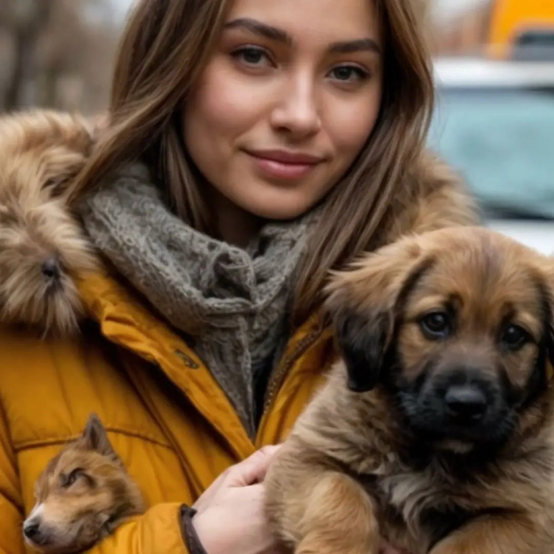 Left alone with debts by her unfaithful husband, she picked up an injured stray dog, not even suspecting whose puppy it was