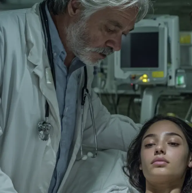 The surgeon glanced at the unconscious patient—and suddenly recoiled: “Call the police immediately!”