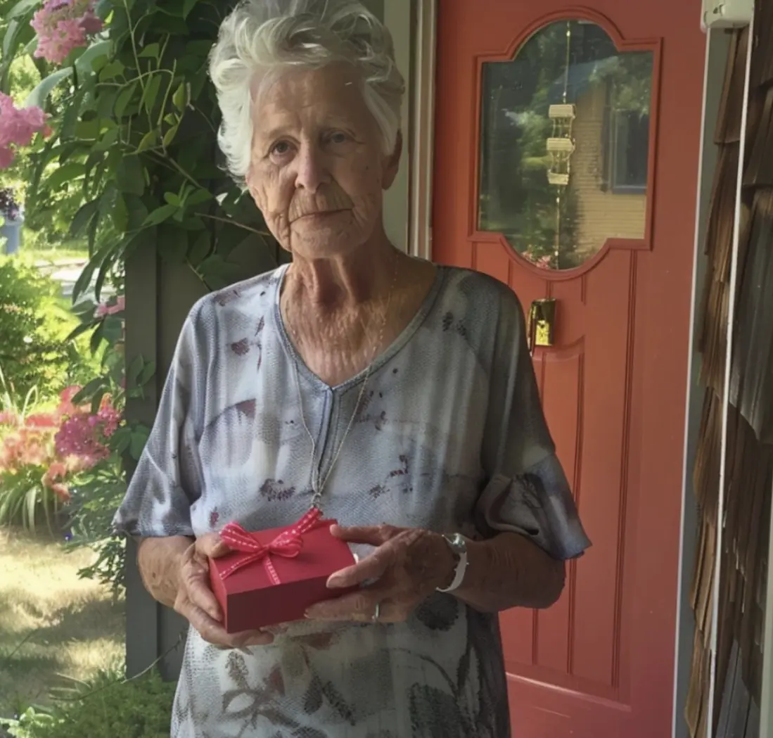 My high school sweetheart unexpectedly appeared at my doorstep, 48 years after we last saw each other. In her hands, she held an old, worn red box