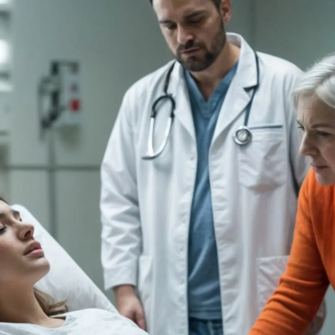 Shut up and give birth quietly!” my mother-in-law hissed, clamping her hand over my mouth. And the doctor pretended not to notice