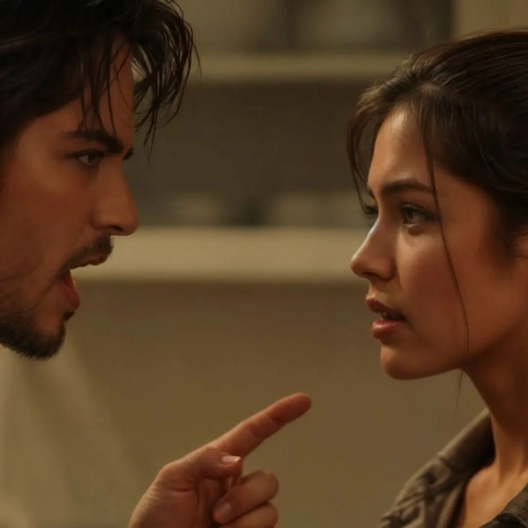 And what makes you think I’m the one leaving with the kids? You filed for divorce, so you raise them yourself!” the wife said