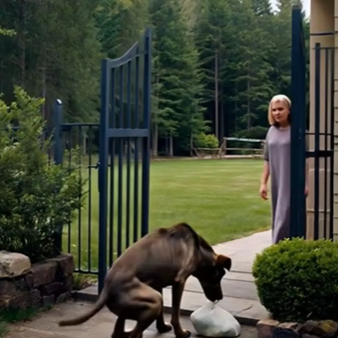 “If you find this, please save my baby. The dog knows the way.”