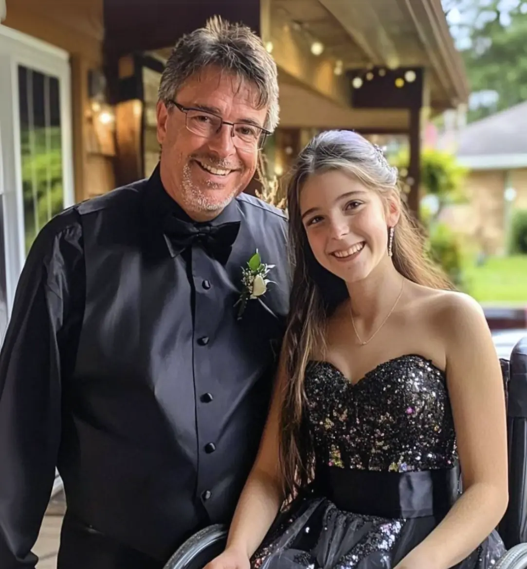 My dad took me to prom in a wheelchair, but the next morning changed everything